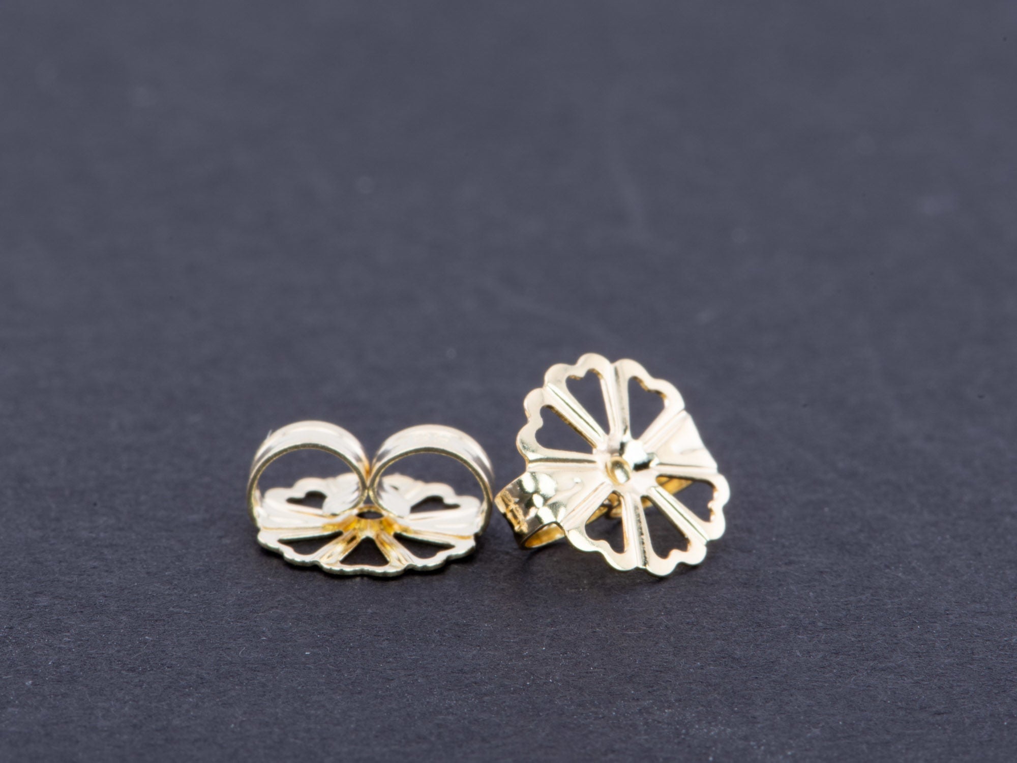 8.3mm Large Ear Backs Earring Back 14K Gold R3206 - Aurora Designer