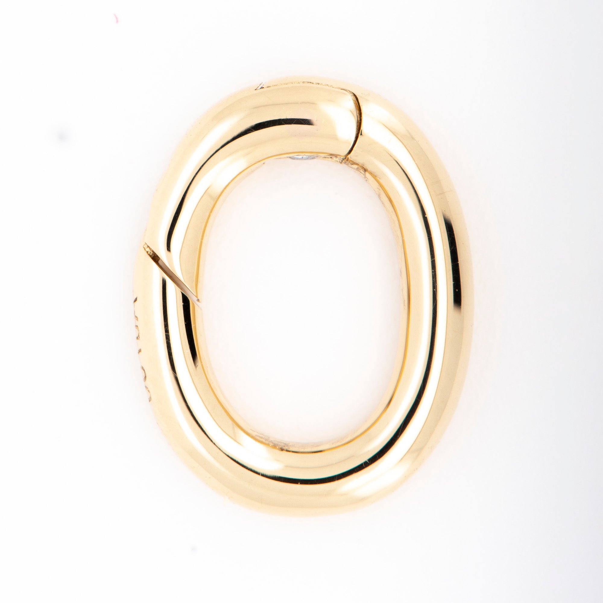 9k Yellow Sold Gold Link Snap Lock, Enhancer Claps Llock, Emerald Link Clasp Lock, Solid Gold Link fashion Connector Jewelry,