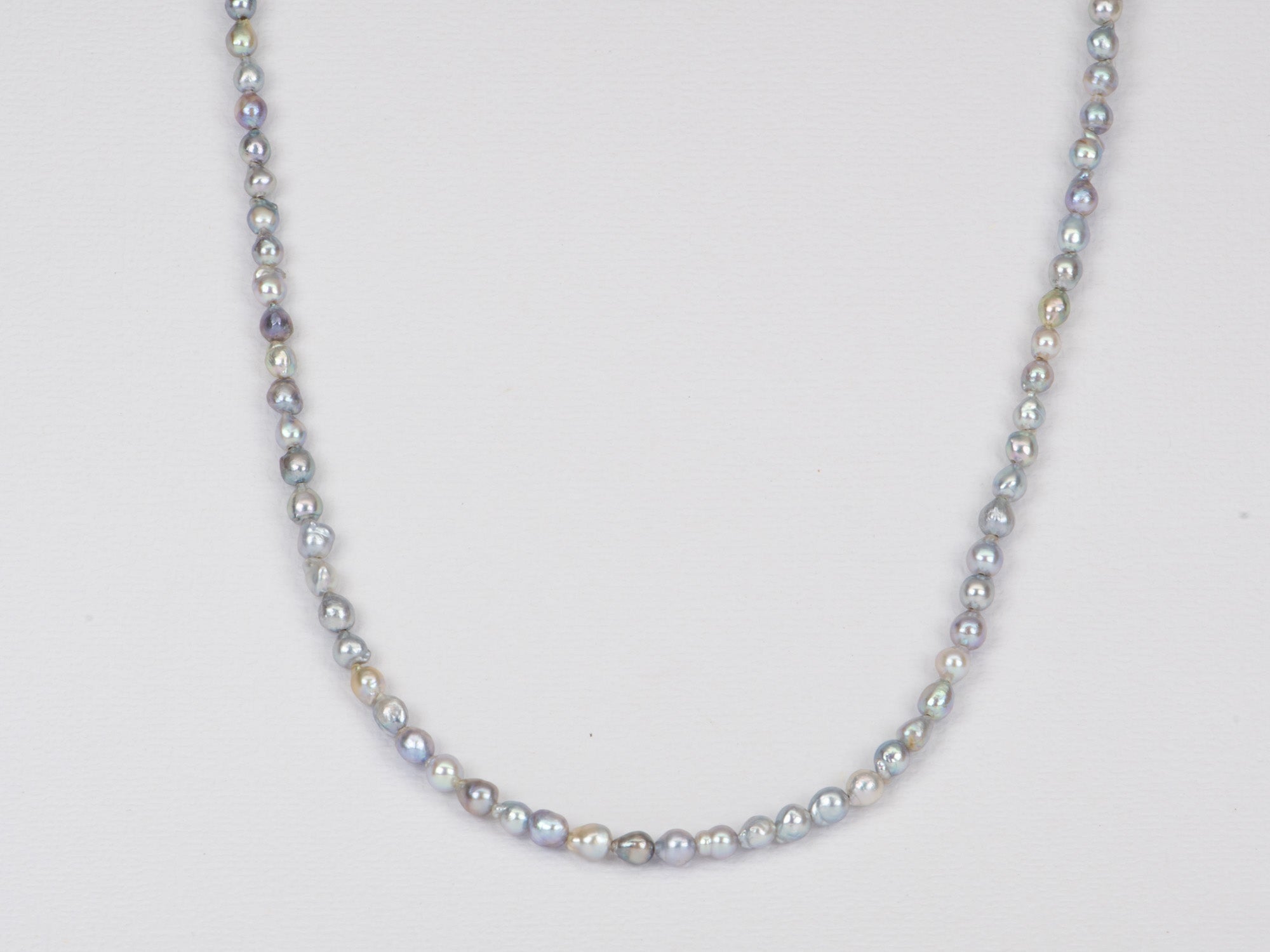 Seven Seas Pearls 14k Gold 8-8.5 mm Cultured Akoya Pearl Necklace - AAA  Hanadama 18