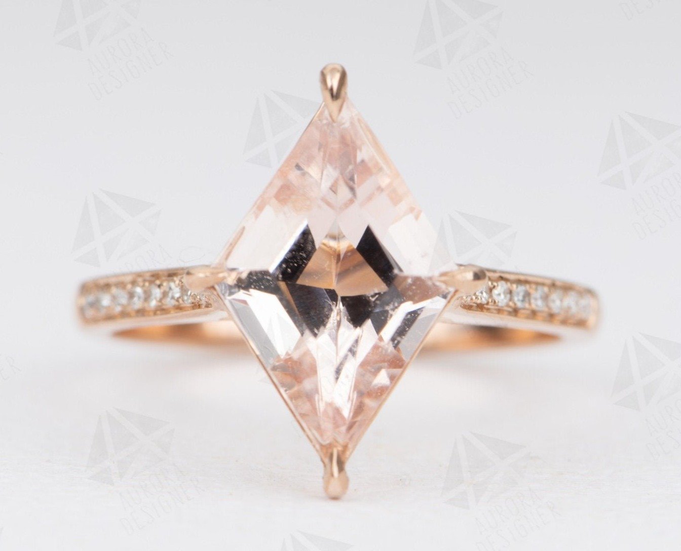 Aurora sales morganite ring