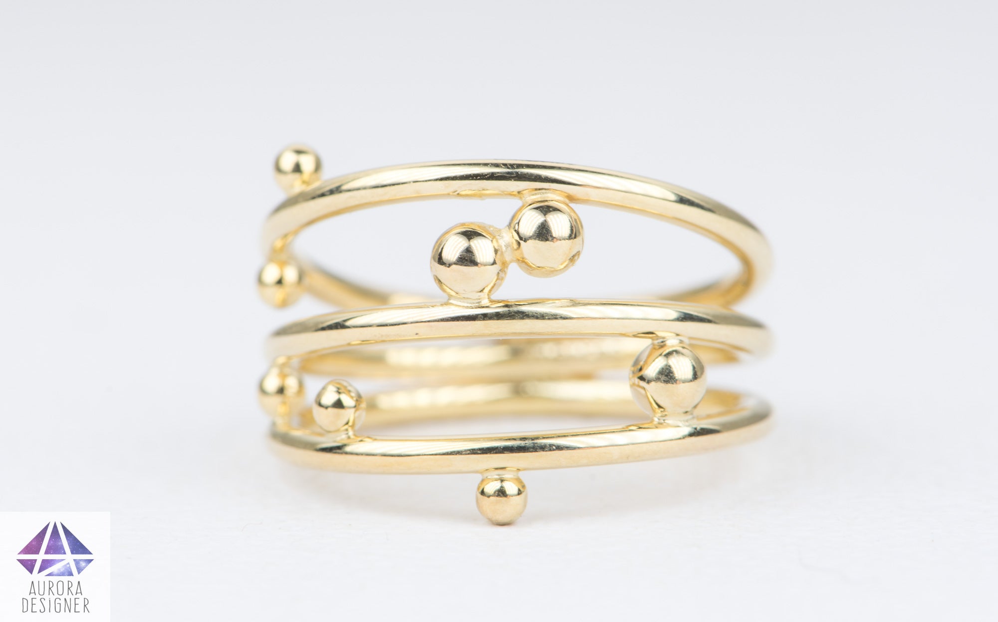 Gold spring sales ring designs