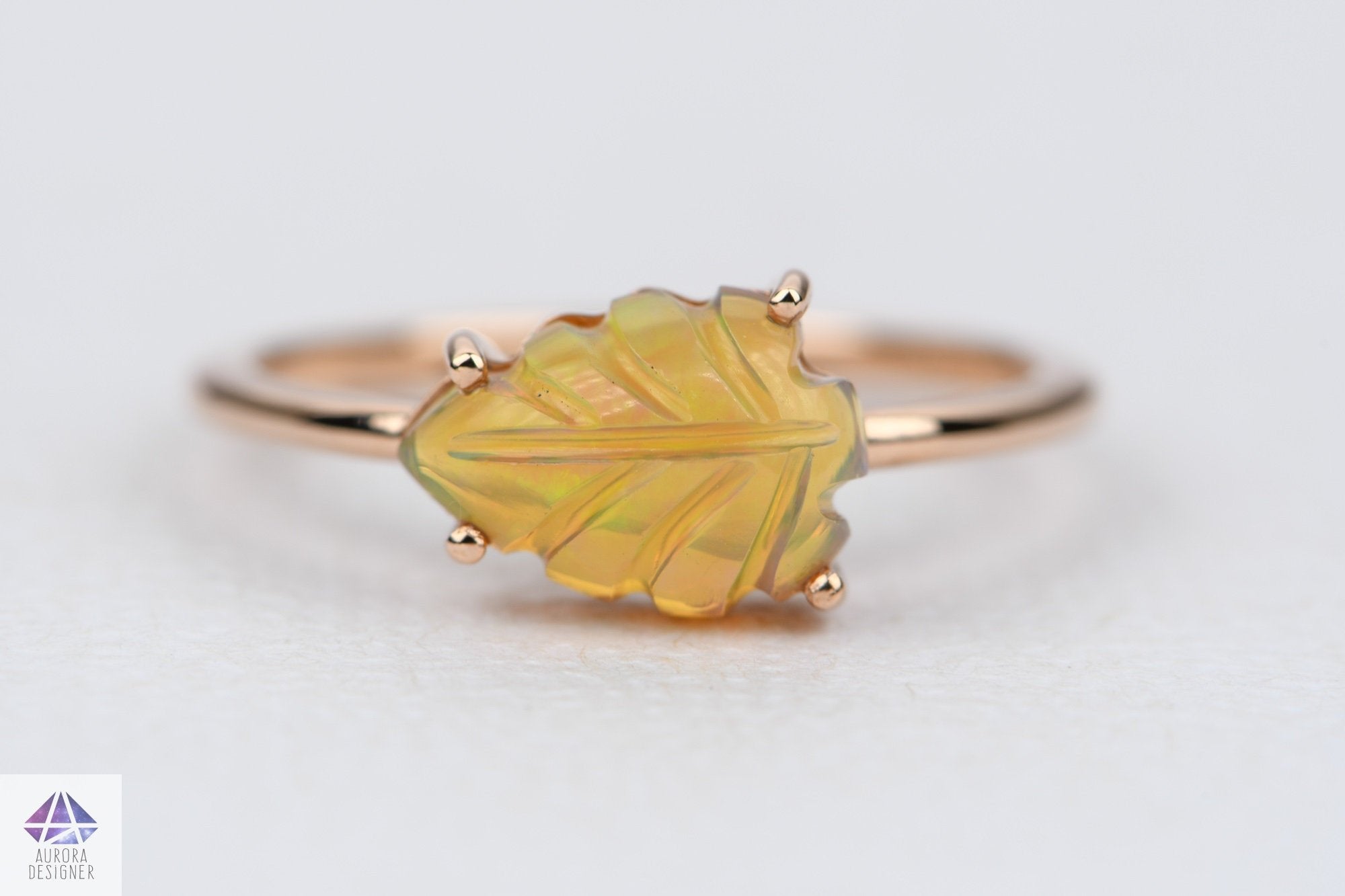 Opal + Gold Leaf — flora north design