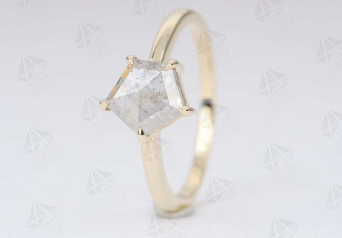 Amour Solitaire Ring – Salty Accessories