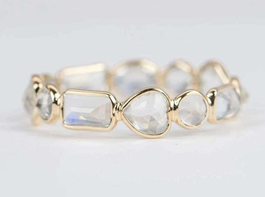 Moonstone eternity deals ring