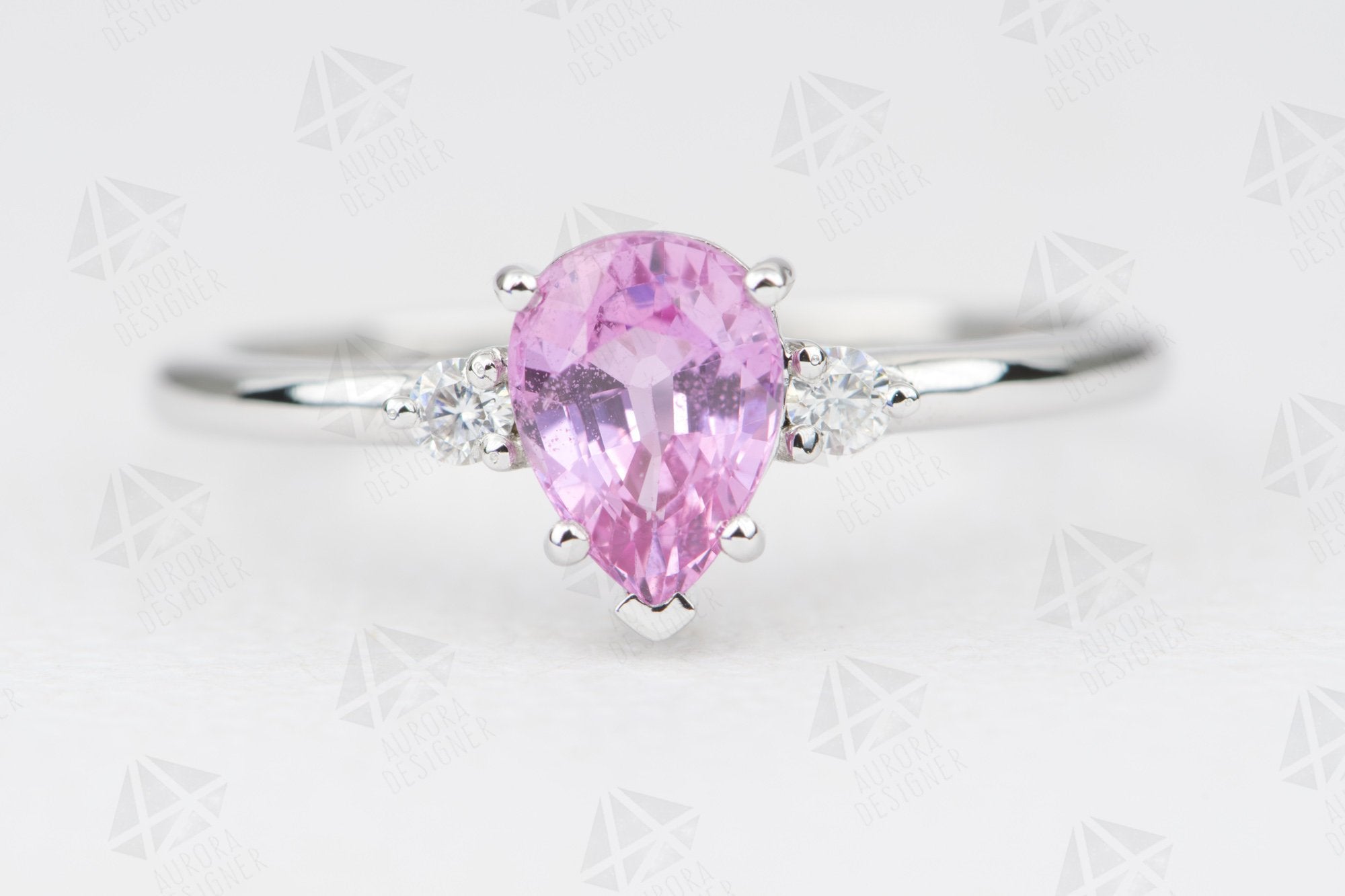 Monogram Infini Engagement Ring, Pink Gold And Diamonds - Categories Q9M33B